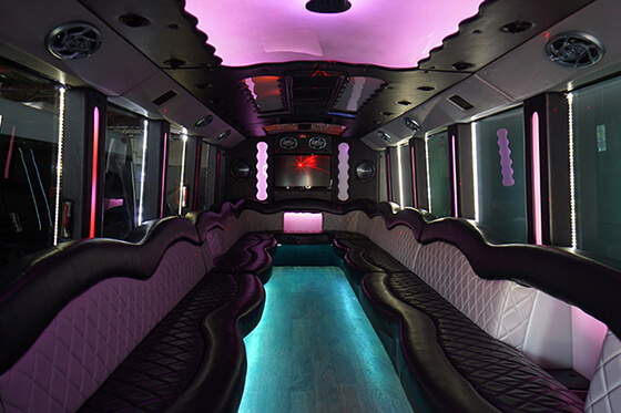 large limo bus